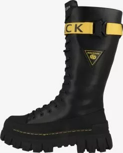 Dockers By Gerli Laarzen Veterlaarzen Dames Zwart