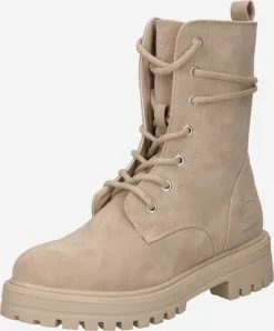 Dockers By Gerli Enkellaarsjes Veterlaarsjes Dames Camel