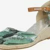Dockers By Gerli Sandalen Met Hak Sandaal Dames Groen / Spar -dockers By Gerli Shop 3a3fdcaff37bdc311d68510d42b23a37