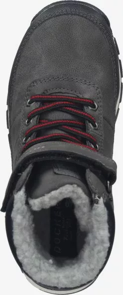 Dockers By Gerli Schoenen Laarzen Kinderen Antraciet / Lichtgrijs / Donkergrijs -dockers By Gerli Shop 814048815c1d65c6a386117e2ab4a84e
