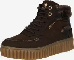 Dockers By Gerli Enkellaarsjes Veterlaarsjes Dames Pueblo / Donkerbruin