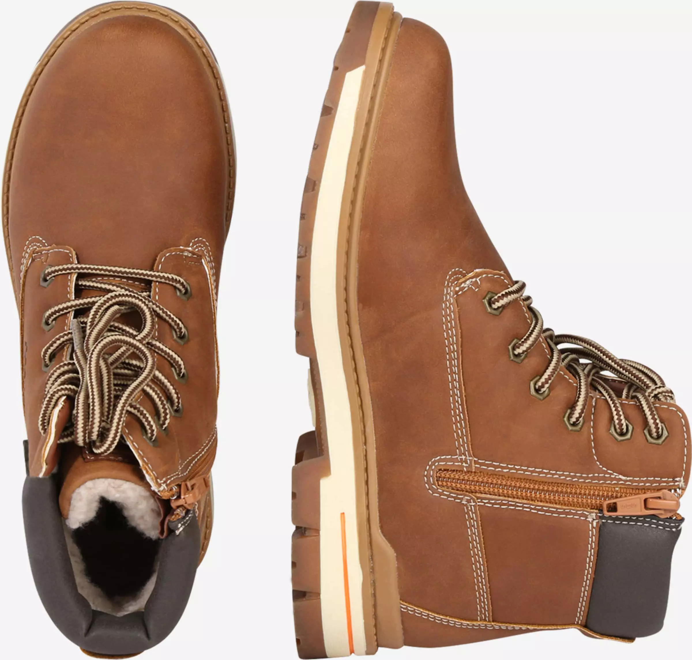 Dockers By Gerli Schoenen Laarzen Kinderen Cognac / Donkerbruin 4 Dockers By Gerli Schoenen Laarzen Kinderen Cognac / Donkerbruin - Afbeelding 2