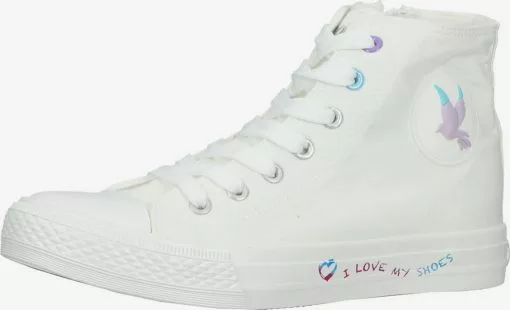 Dockers By Gerli Hoge Sneakers Sneakers Hoog Dames Wit -dockers By Gerli Shop dad3464981716285f4d47248bbf24718