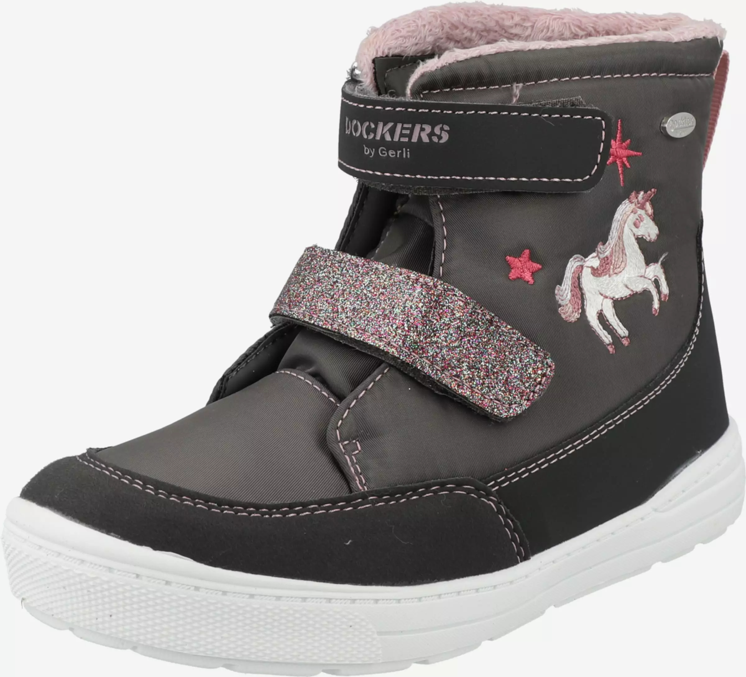 Dockers By Gerli Schoenen Laarzen Kinderen Grijs / Antraciet 3 Dockers By Gerli Schoenen Laarzen Kinderen Grijs / Antraciet