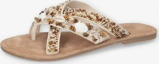 Dockers By Gerli Slippers Teenslipper Dianette Dames Crème -dockers By Gerli Shop f81b55a64c469c096eef18c2bbf6a6ad